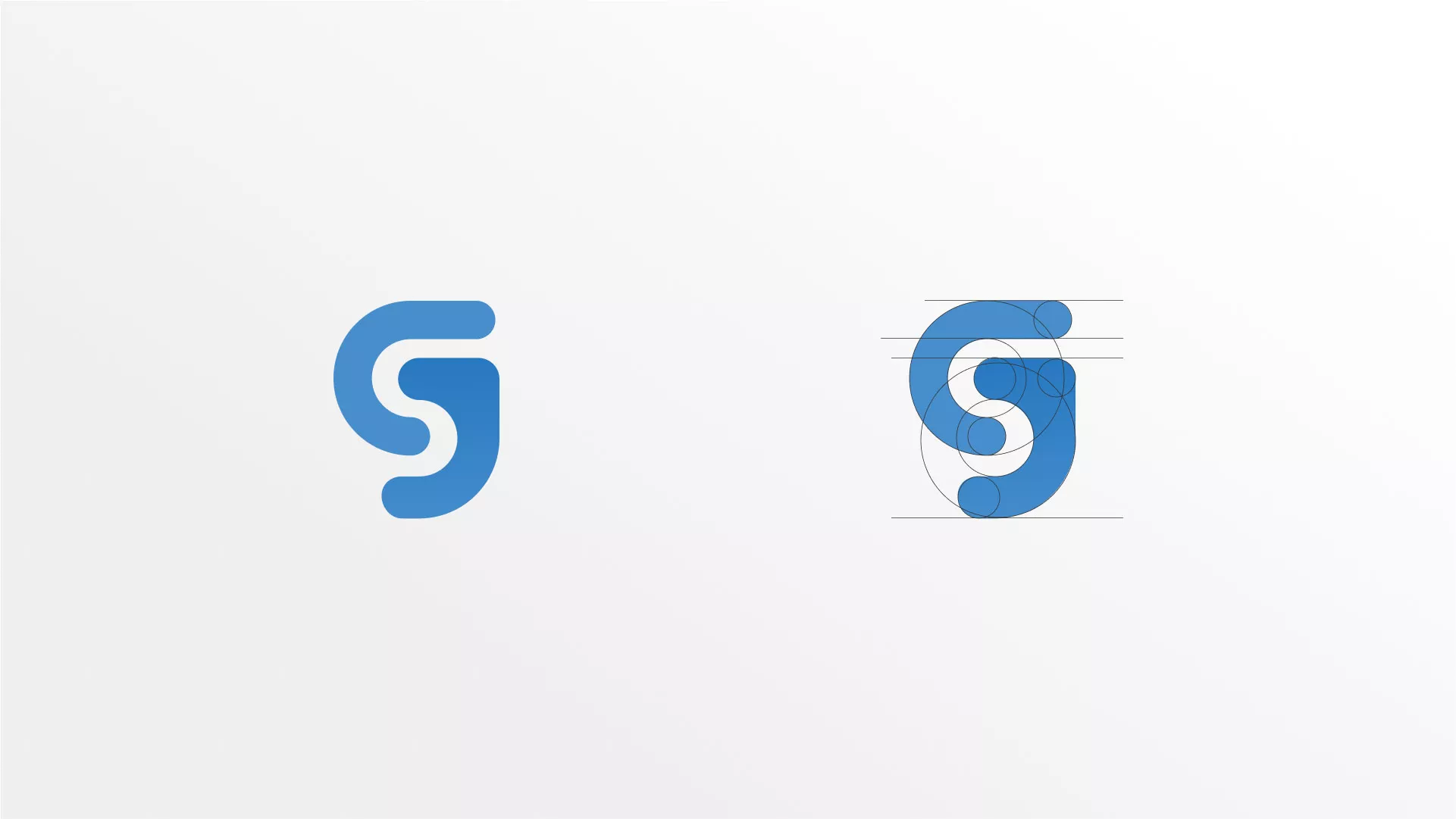 Разработка логотипа газовой компании «Сервис газ» в Усмани