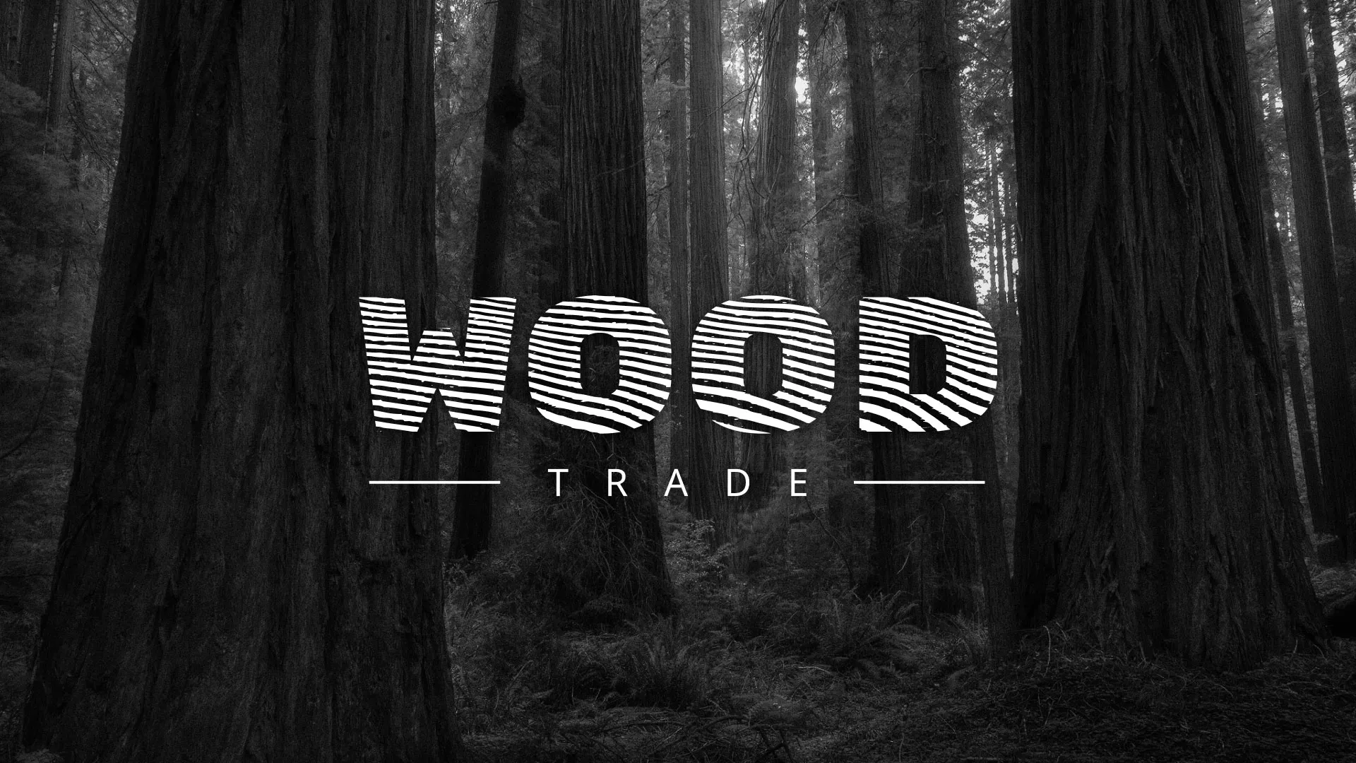 Разработка логотипа для компании «Wood Trade» в Усмани
